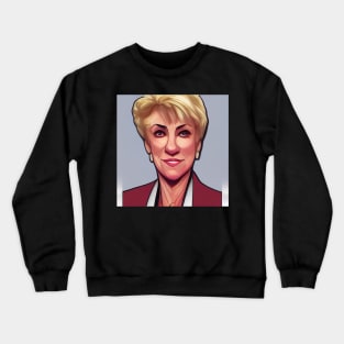 Linda Mcmahon | Comics Style Crewneck Sweatshirt